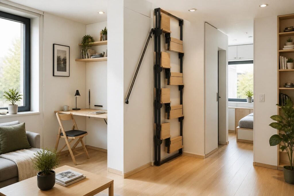 découvrez comment un escalier coulissant peut optimiser l'espace de votre intérieur tout en ajoutant une touche de style et de praticité. idéal pour les espaces réduits, il combine design moderne et fonctionnalité.