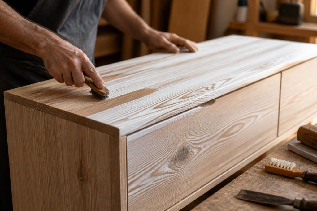 découvrez comment ceruser un meuble pour mettre en valeur la texture et la beauté naturelle du bois grâce à des techniques simples et efficaces.