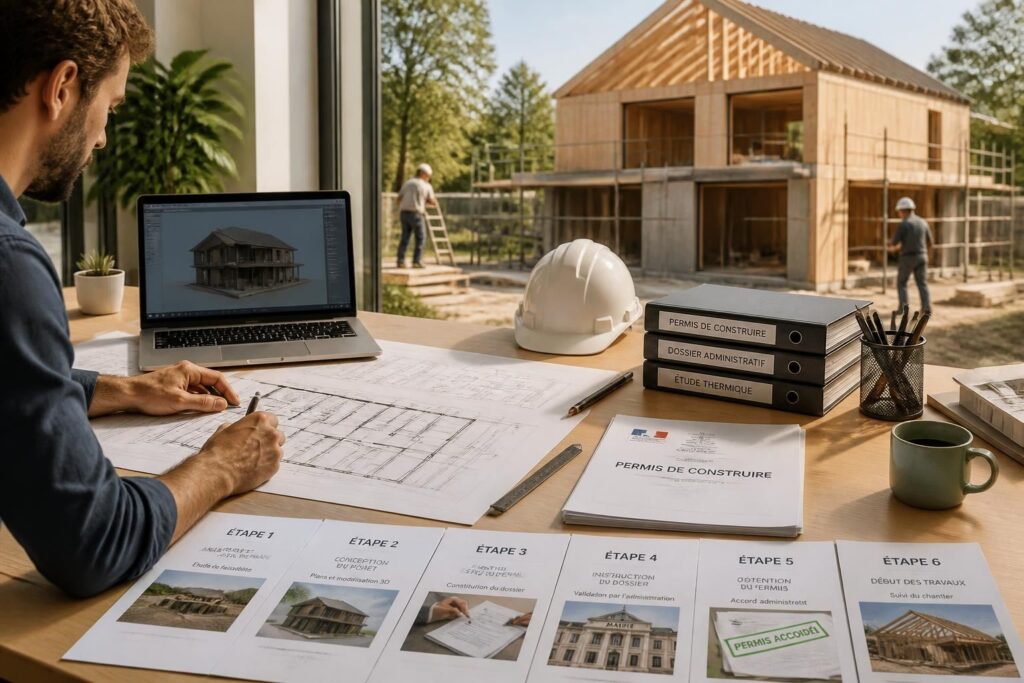 découvrez les étapes clés pour réussir votre permis de construire et mener à bien votre projet de maison en toute sérénité.