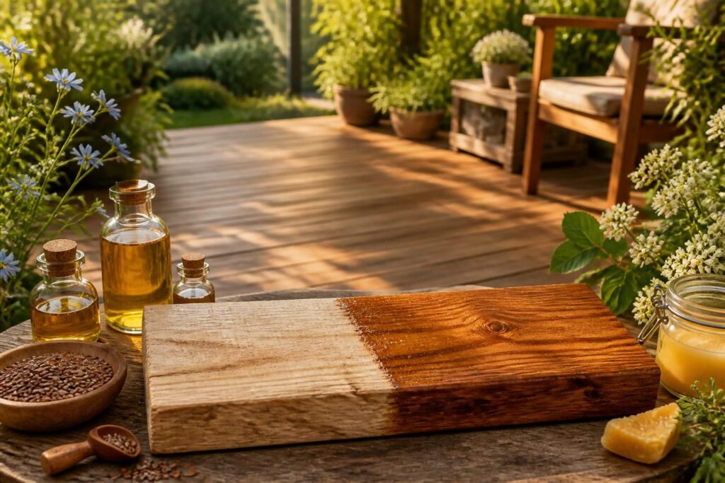 découvrez comment protéger le bois en extérieur grâce à des traitements naturels et des huiles adaptées pour garantir durabilité et beauté.