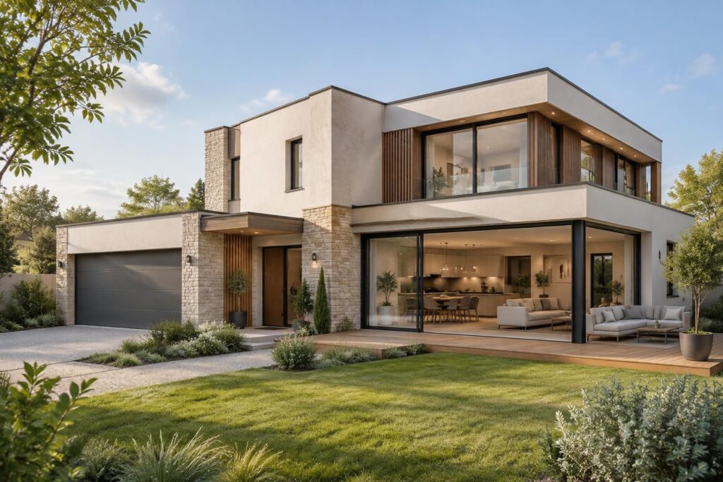 découvrez comment aménager une maison d’architecte de 170 m² avec garage : des idées pour optimiser l’espace et créer un intérieur fonctionnel.