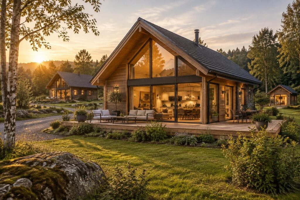 découvrez les modèles de chalets habitables en bois, leurs surfaces et les options clés en main pour choisir un espace adapté à vos besoins.